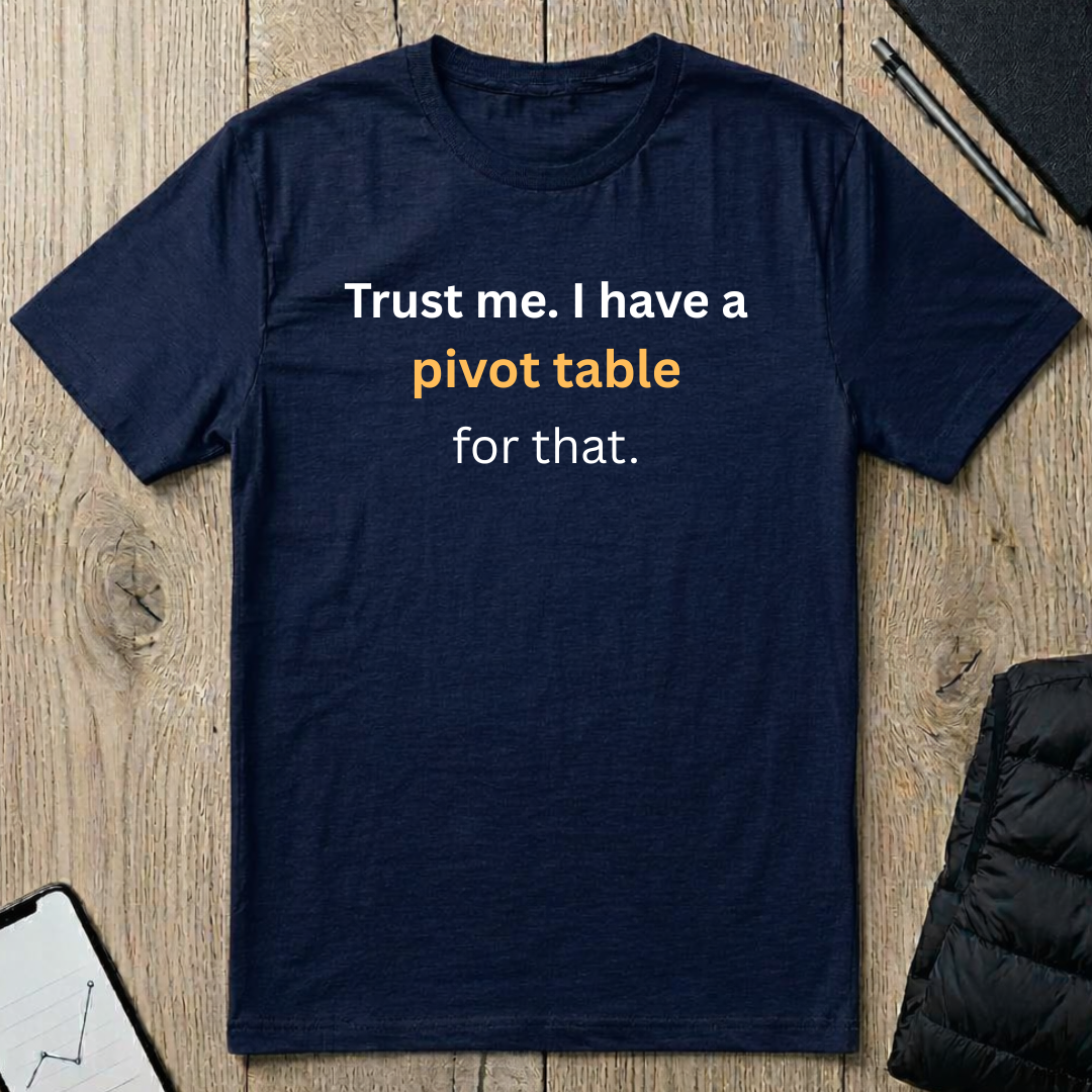 The Pivot Table Tee