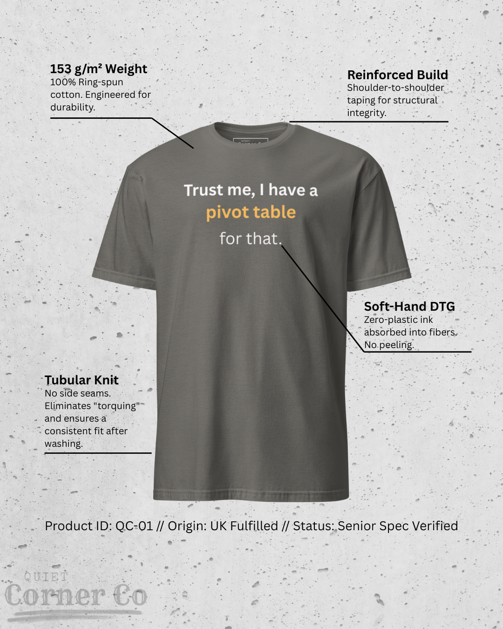 The Premium Analyst Tee