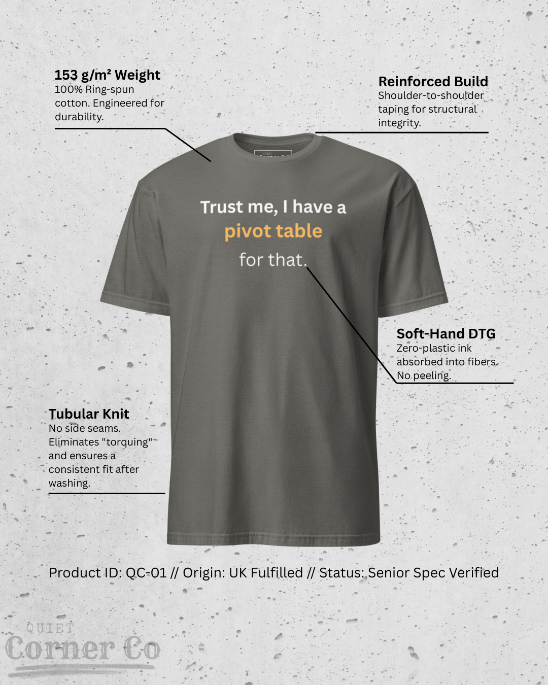 The Premium Analyst Tee